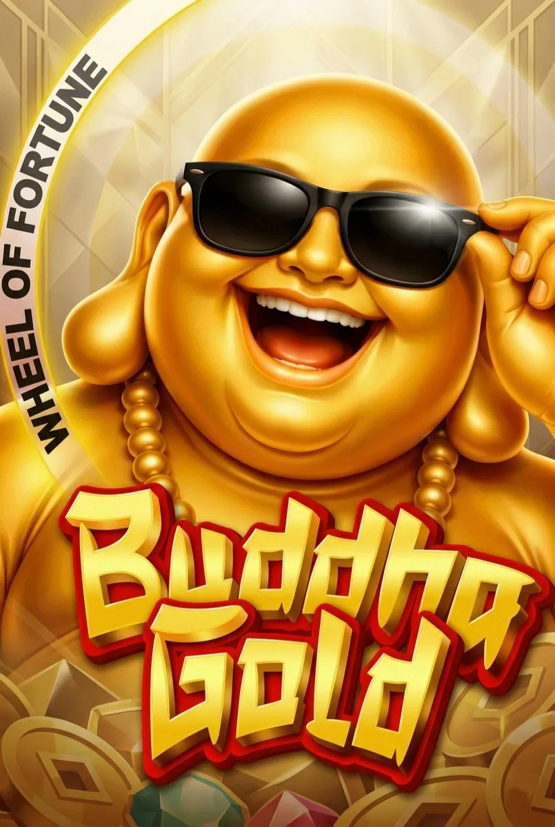 Buddha gold wheel of fortune